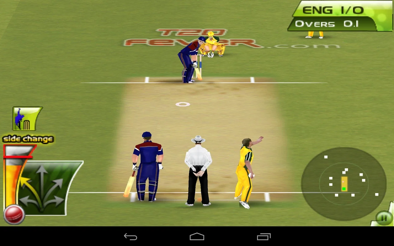 Cricket T20 Fever 3D for Android - Enjoy 3D Cricket Action