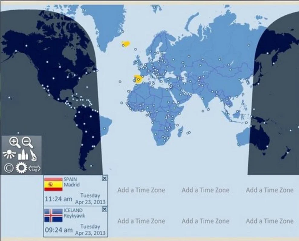 World Clock Portable for Windows - Free Download