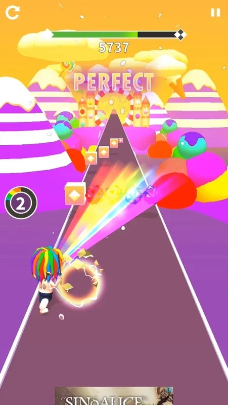 6ix9ine Runner for Android - Block-Breaking Fun