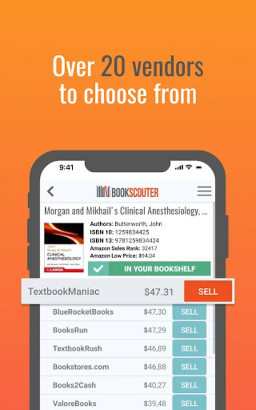 BookScouter - sell & buy books for Android - No Downloading Required