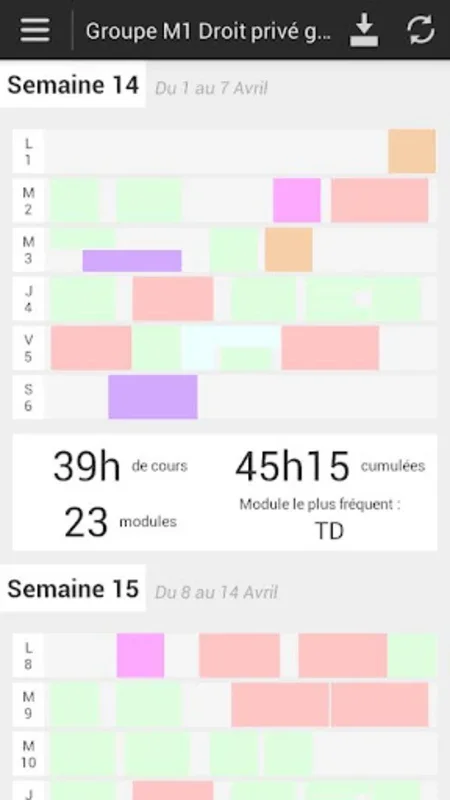 Smart EDT for Android - Manage Your Schedule Offline