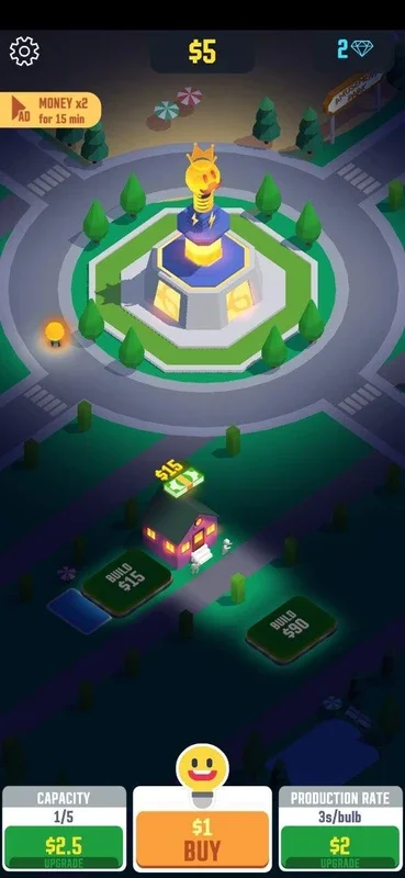 Idle Light City for Android - Illuminate the City