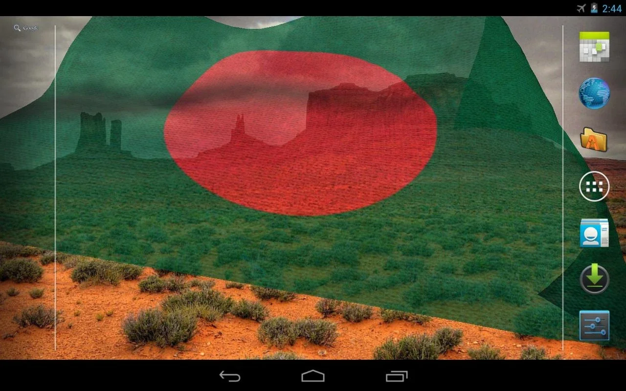 Bangladesh Flag for Android - No Downloading Required