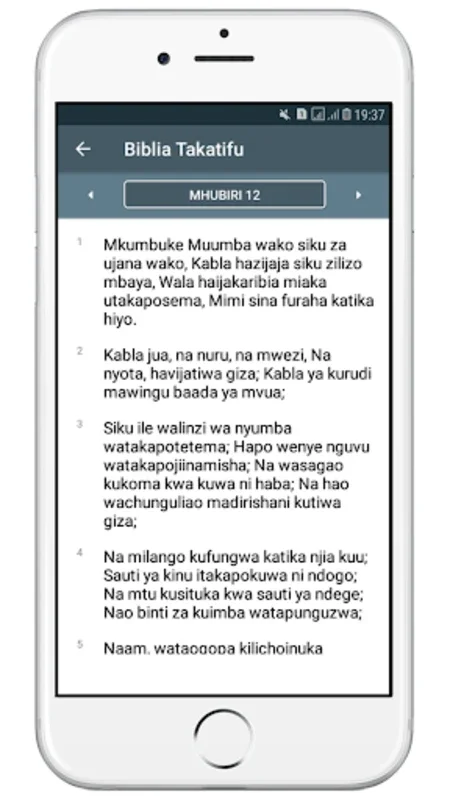 Biblia Takatifu - Swahili offl for Android: Spiritual Insights