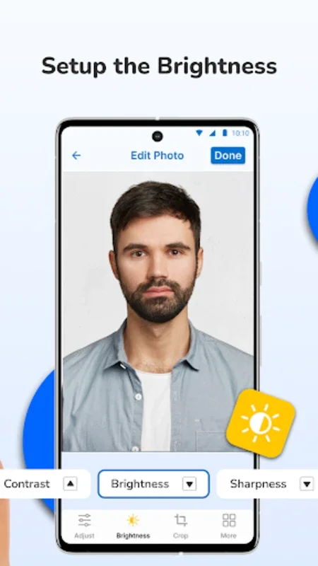 Passport size Photo for Android - Create Professional Passport Photos