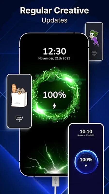 Battery Charging Animation for Android - Stylish and Informative Charging