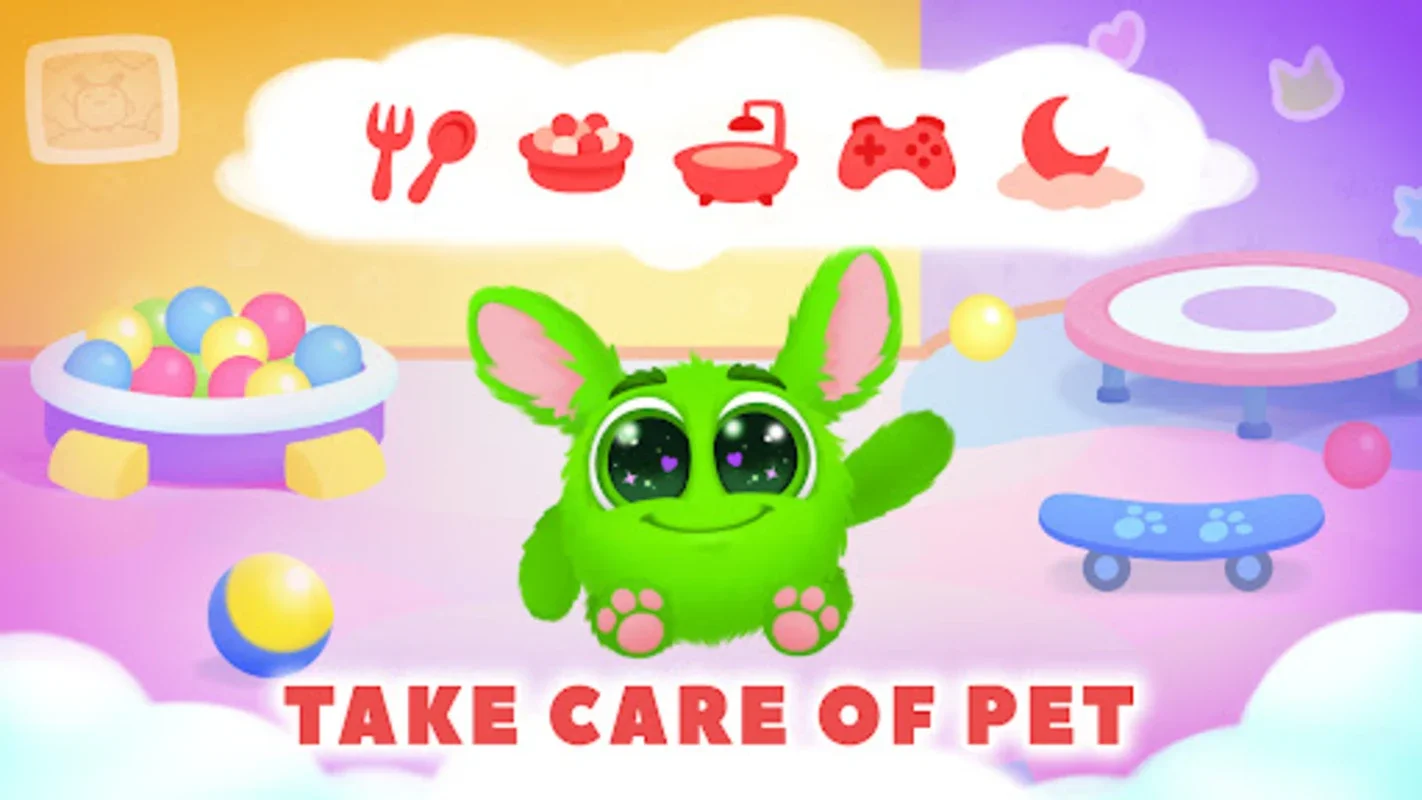 Pet sim fluffy tuto Tomagotchi for Android: A Heartwarming Virtual Pet Experience