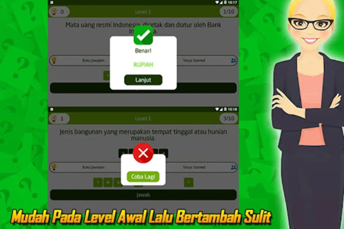 Asah Otak Game for Android: Enhance Vocabulary