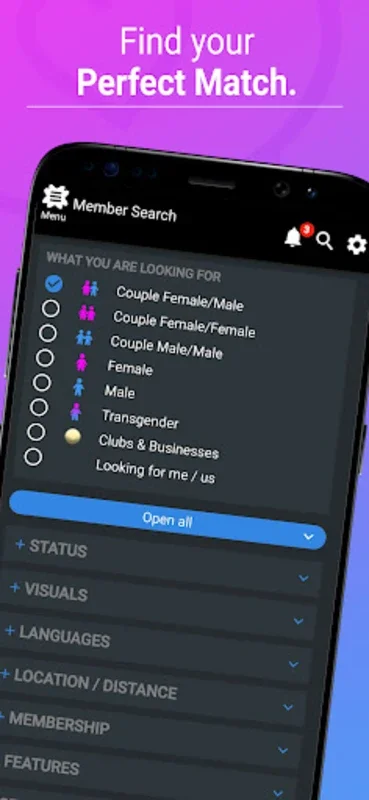 Swingers & Threesomes by SDC for Android - Download the APK from AppHuts