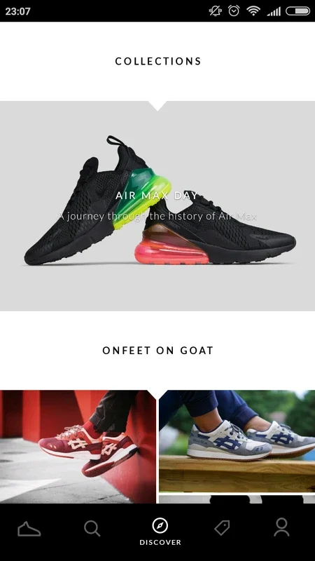 GOAT for Android - Safe Sneaker Buying and Selling