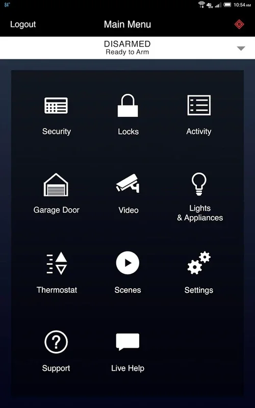 Protect America for Android - Seamless Home Security