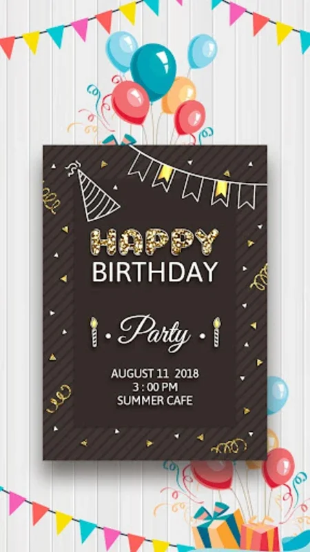 Invitation Maker Card Maker for Android - Design Custom Invitations