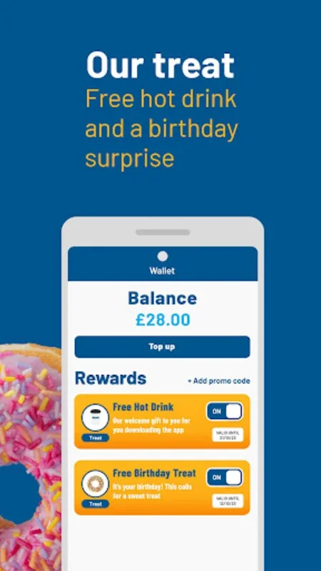 Greggs for Android - Order Your Favorite Pastries