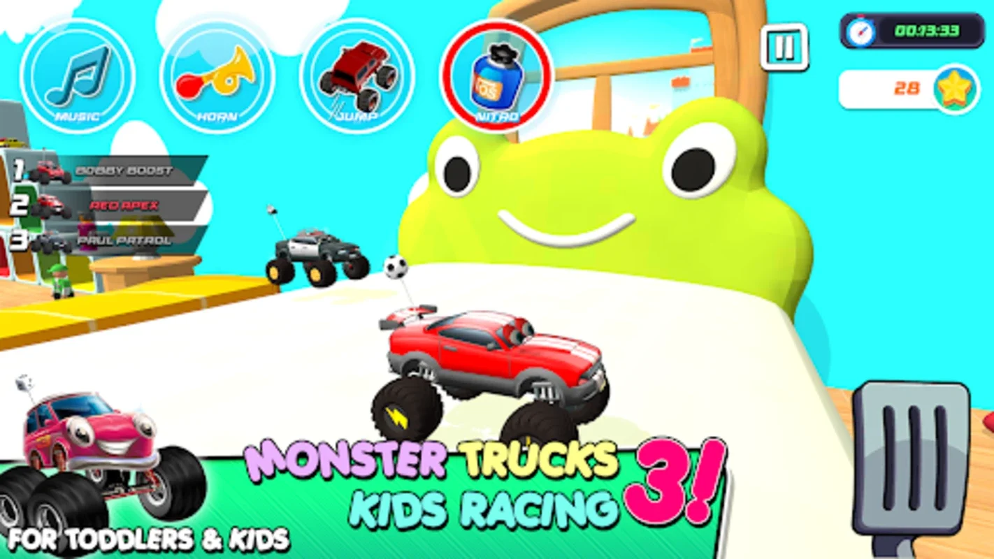 Monster Trucks Kids Game 3 for Android - Fun and Educational Racing