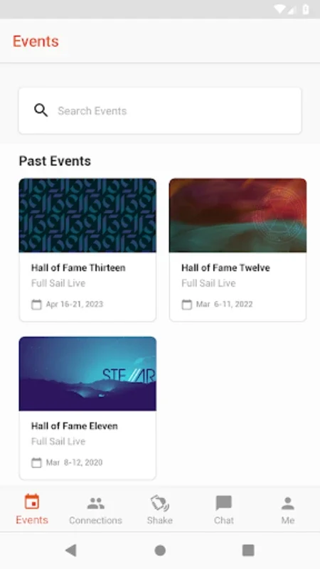 Full Sail Hall of Fame for Android - Your Event Guide