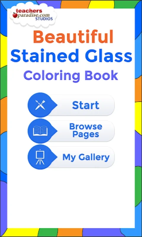 Stained Glass Coloring Book for Android - Unleash Creativity