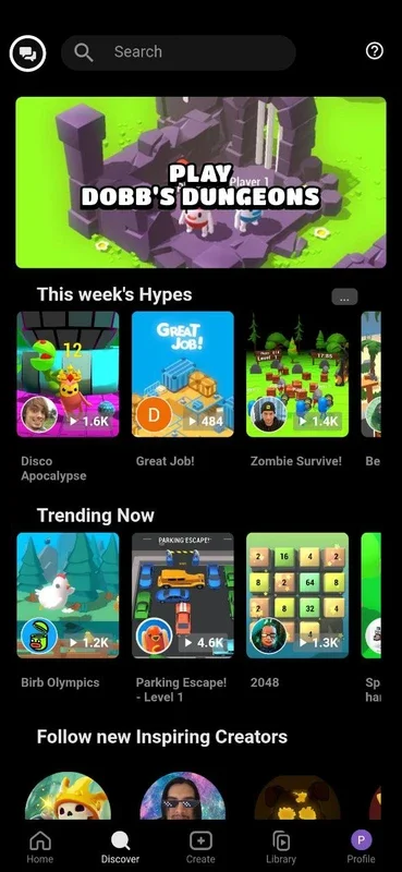 HypeHype for Android: Engaging App Experience