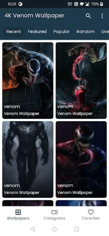 Venom Wallpaper for Android - Stunning Visuals for Fans