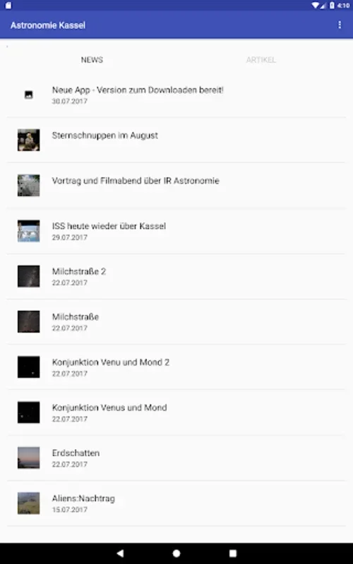 Astronomie Kassel for Android: Explore the Celestial Wonders