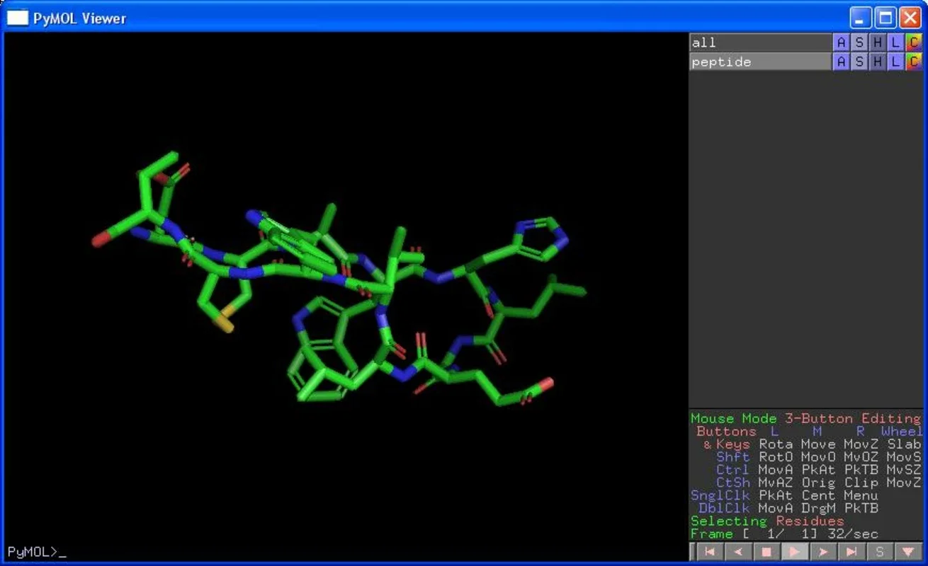 PyMOL for Mac - Ideal for Molecular Structure Analysis