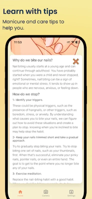 NailKeeper for Android - Promote Nail Health