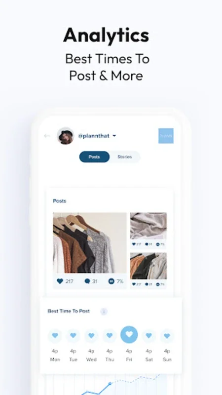 Plann: Preview for Instagram on Android - Boost Social Media Reach