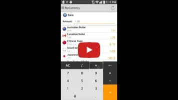 MyCurrency for Android: Accurate Currency Conversion