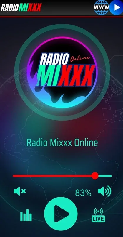 Radio Mixxx for Android: Diverse Radio Content