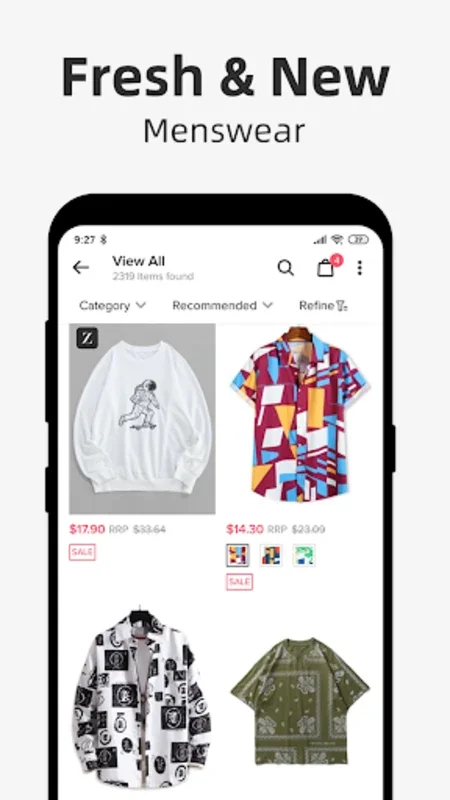 ZAFUL Lite for Android - Trendy Fashion Deals