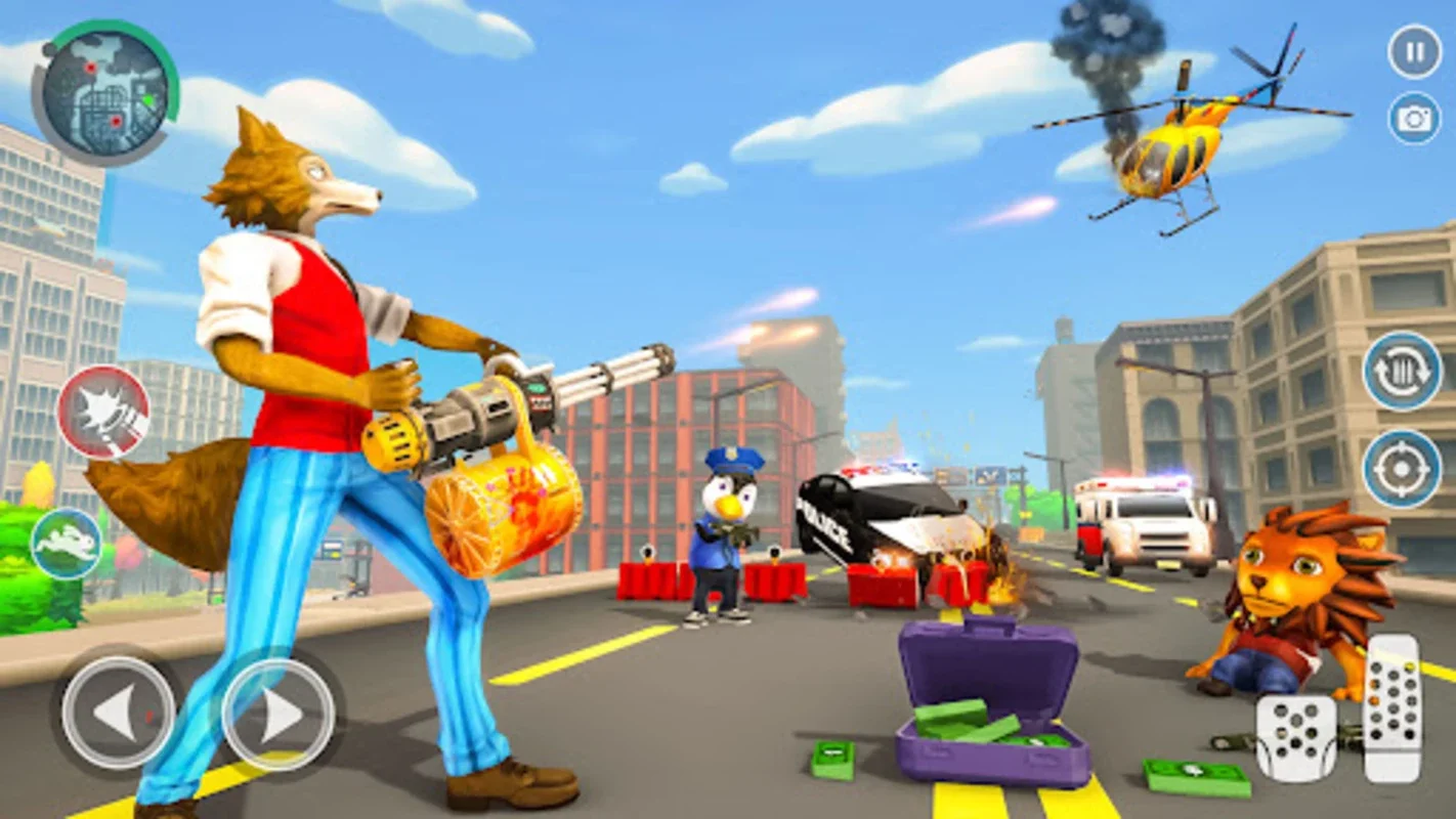 Blue Monster Gang Mafia Hero for Android: Crime-Fighting Adventure