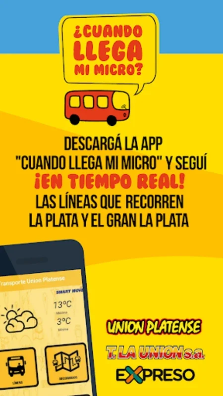 Cuando llega mi micro? for Android - Track Buses in Real-Time