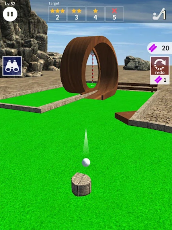 Mini Golf 100 for Android - Engage in Strategic Mini Golf