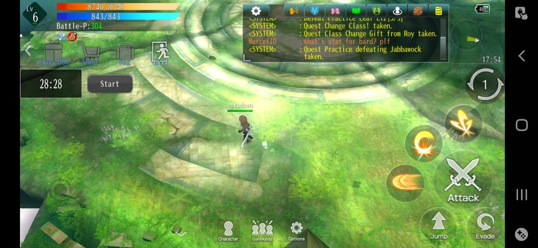 AVABEL LUPINUS for Android - A Traditional - Style MMORPG