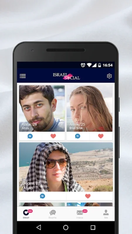 Israel Social for Android - Connect with Jewish Singles