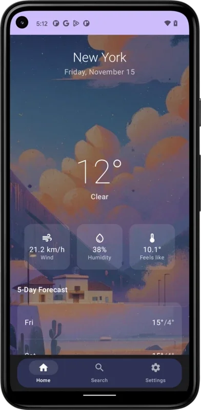 madweather for Android - Get Accurate Weather Forecasts