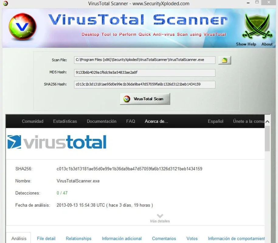 VirusTotal Scanner for Windows - Powerful Antivirus Solution