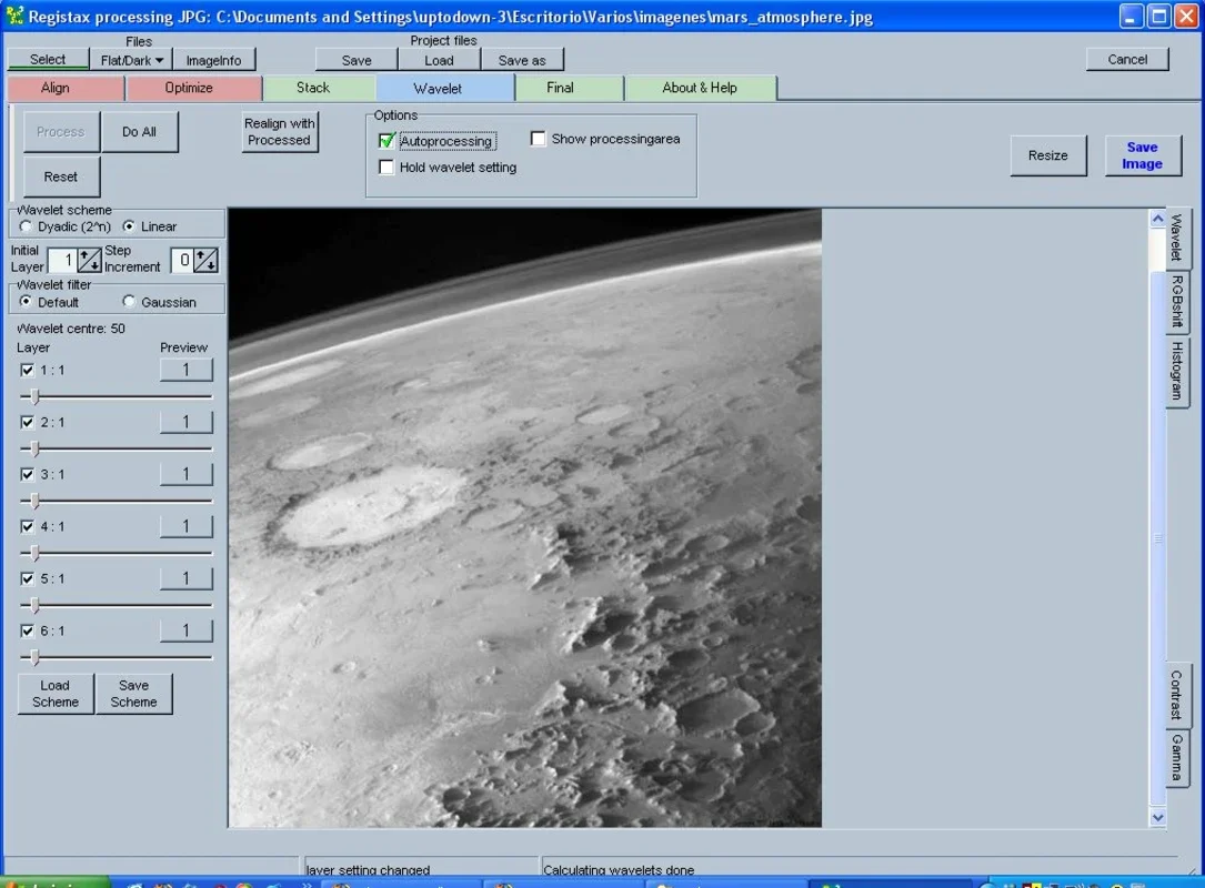 RegiStax V3 for Windows - Image Processing Excellence