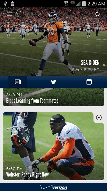 Broncos for Android - The Ultimate Fan App