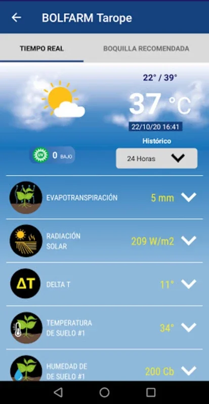 Profel Clima for Android - Real-Time Weather Updates