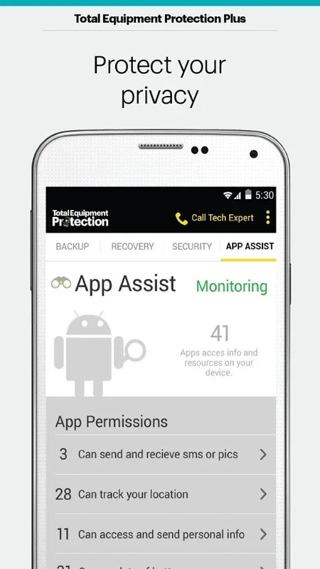 Sprint Protect for Android: Comprehensive Security