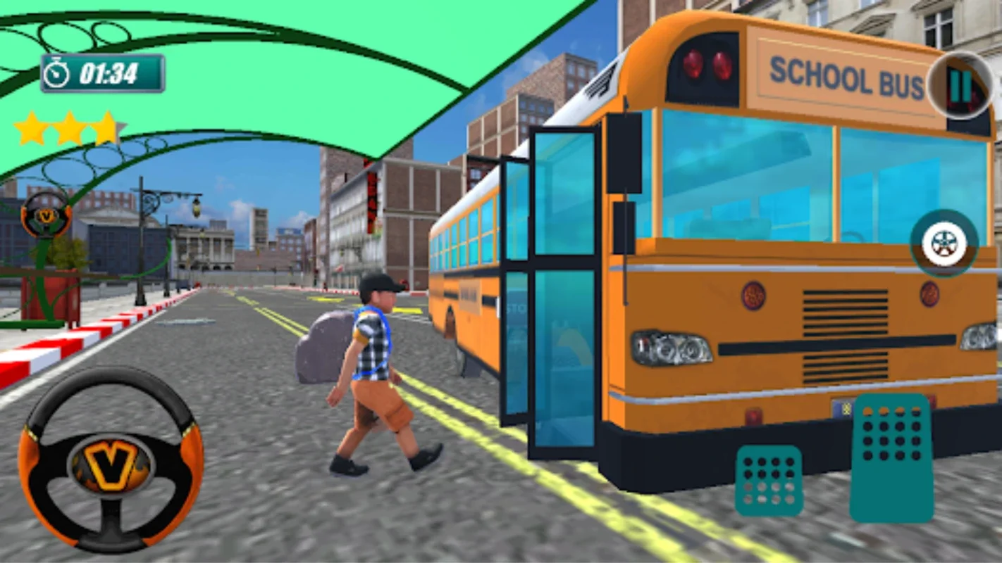 Kids School Bus Simulator 3D for Android: An Adventurous Driving Experience