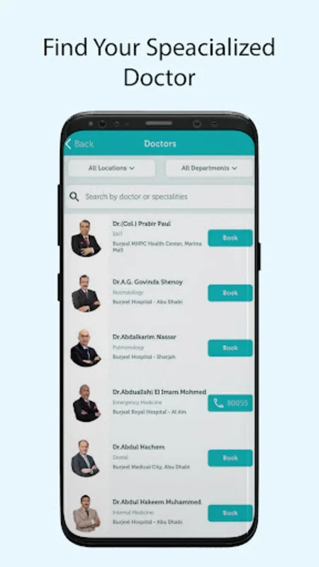 Burjeel Holdings for Android - Manage Your Health Easily