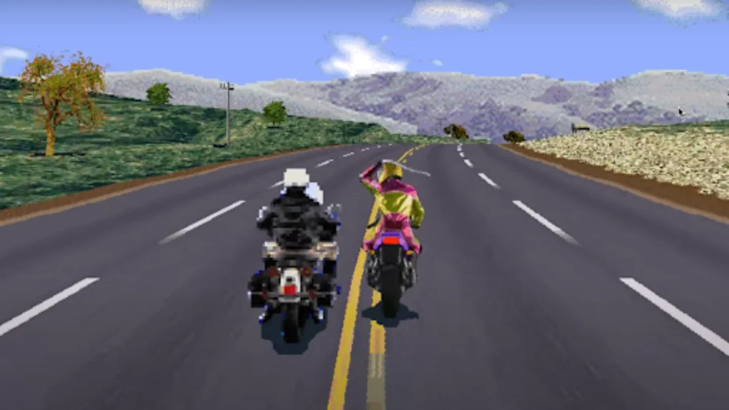 Road Rash like computer game for Android - No Downloading Needed