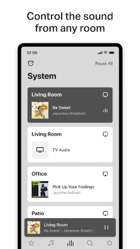 Sonos for Android - Centralized Audio Control