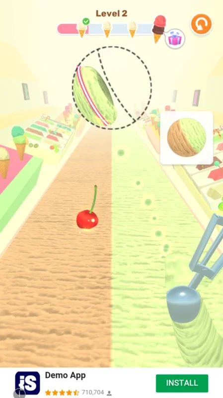 Ice Cream run! for Android - Create Delicious Ice Cream Cones