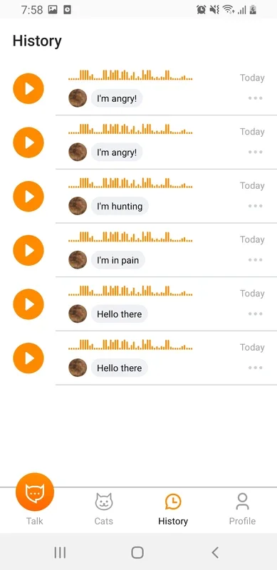 Meow Talk for Android: Decode Your Cat's Meows