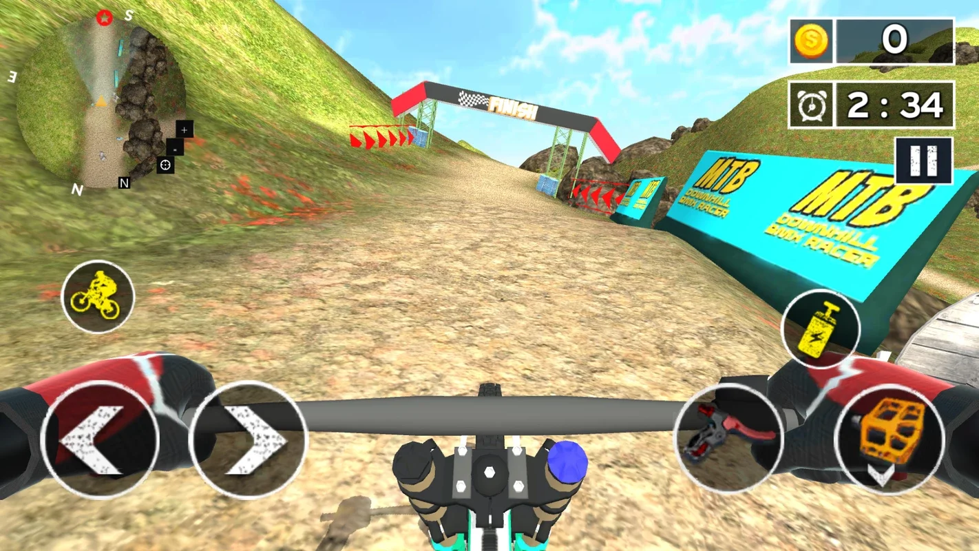 MTB Downhill: BMX Racer - Thrilling Android Racing