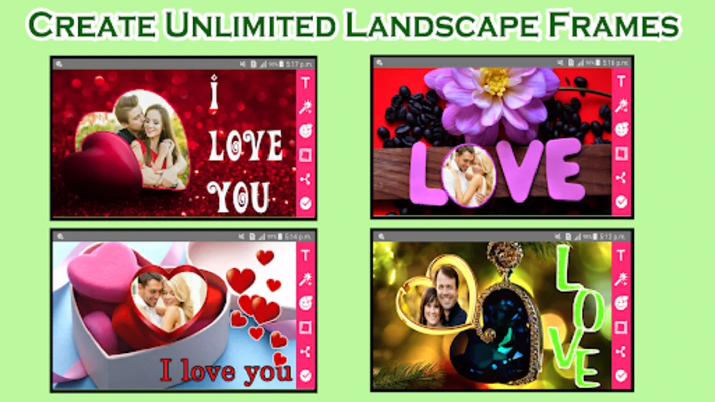 I Love You Photo Frames for Android - Free Download from AppHuts