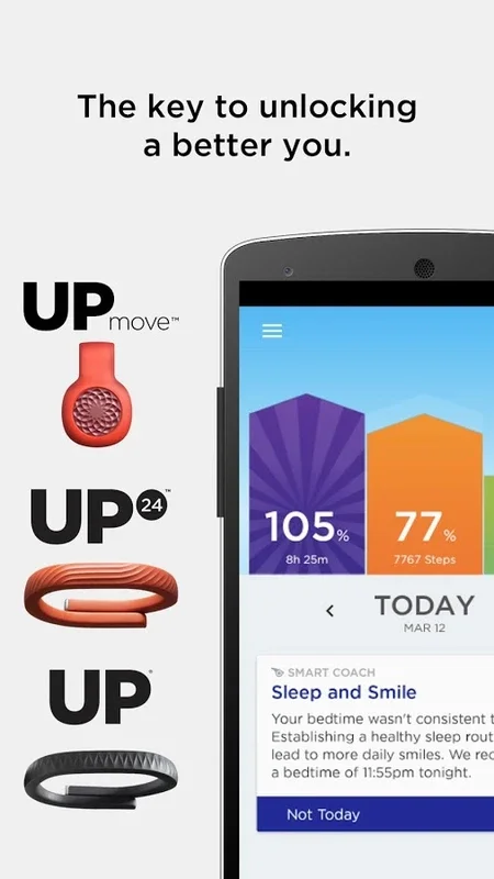 UP for Android: Monitor Your Health