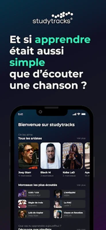 Studytracks for Android - Free Educational App with Music